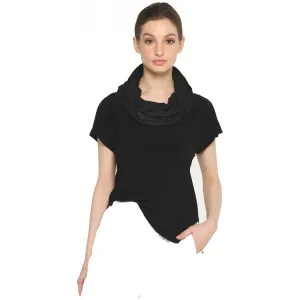 Igor Top, Short Sleeve, Black M/L