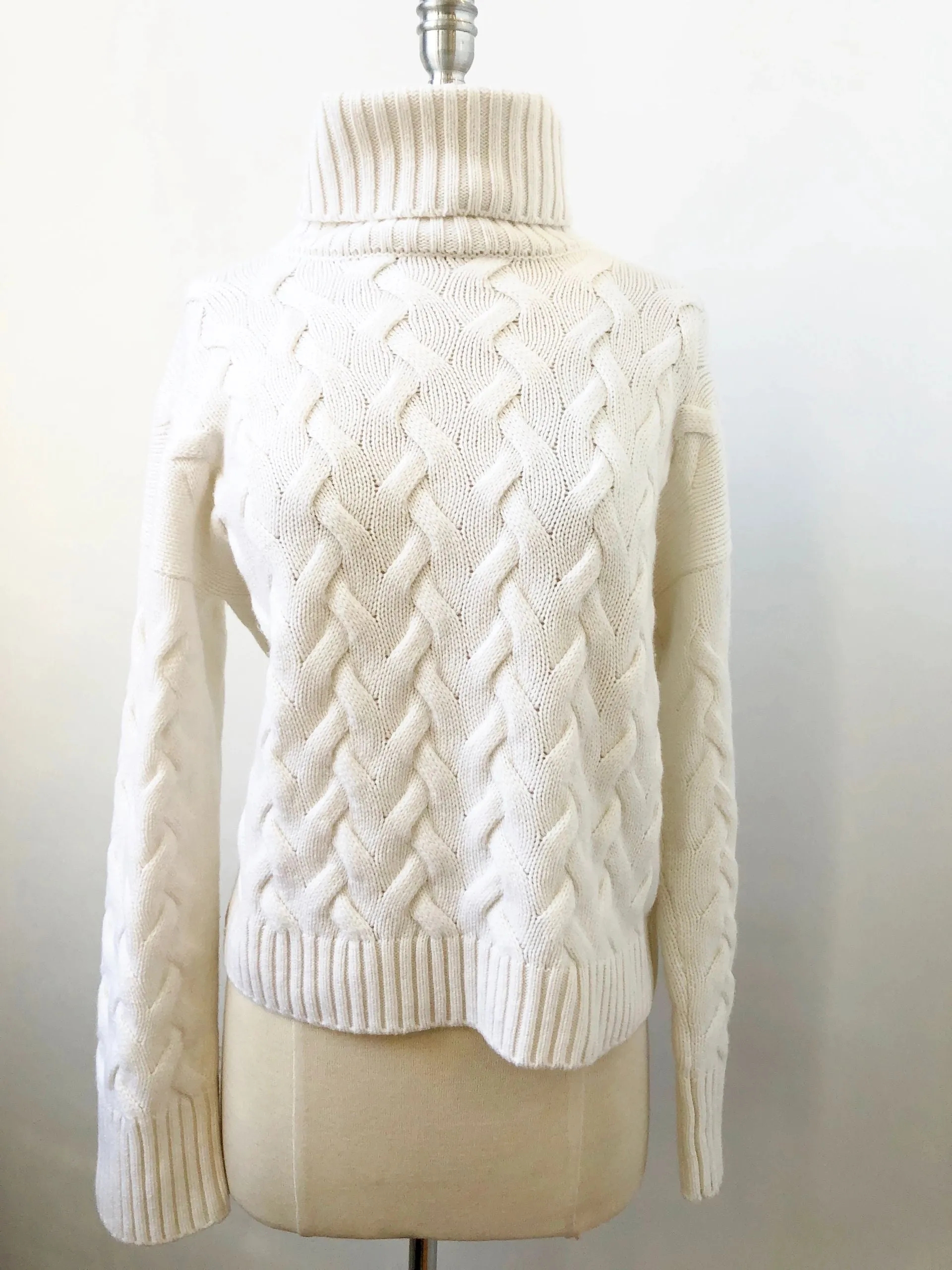 Iris Von Arnim Cashmere Turtleneck Sweater Size Xs