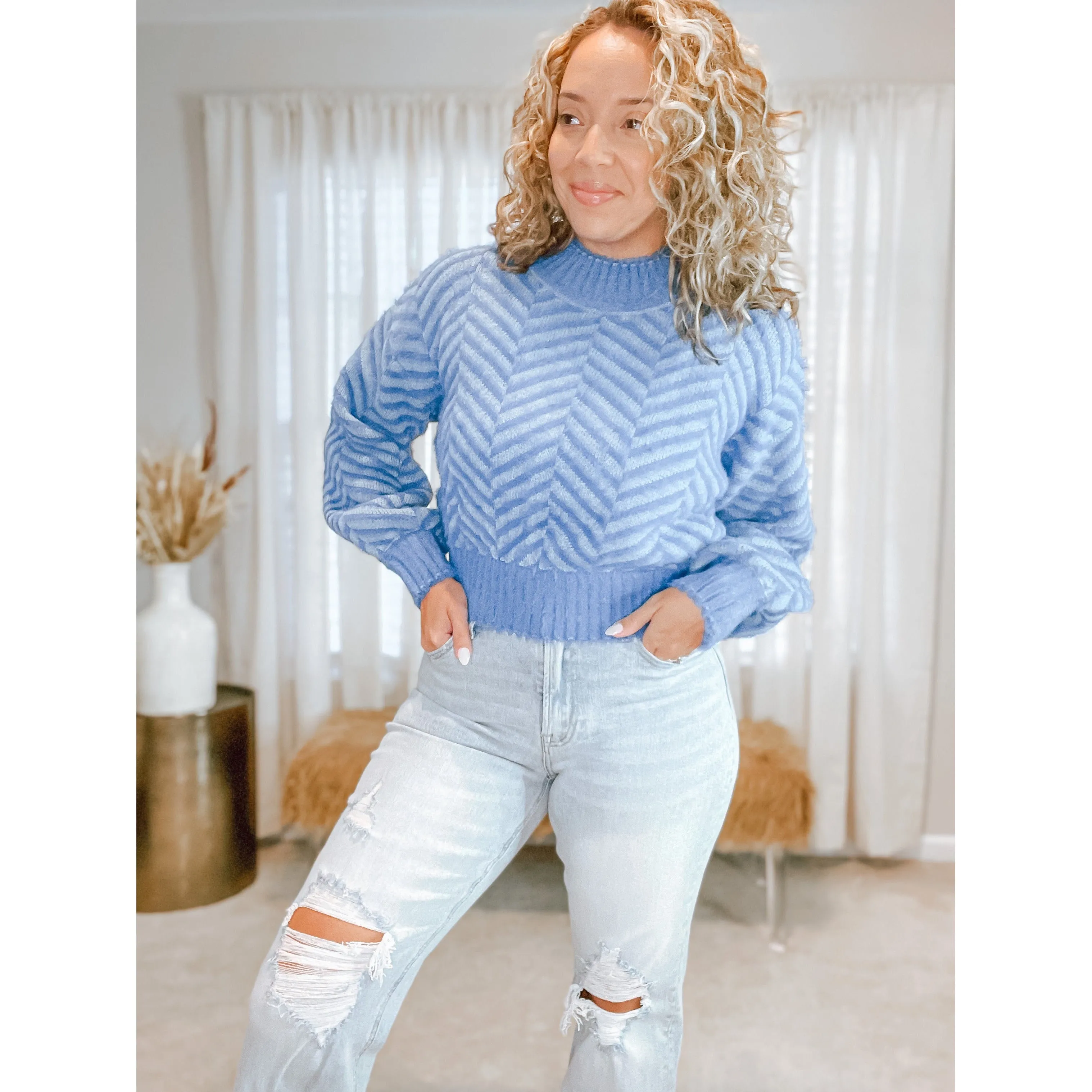 I've Got the Blues Sweater
