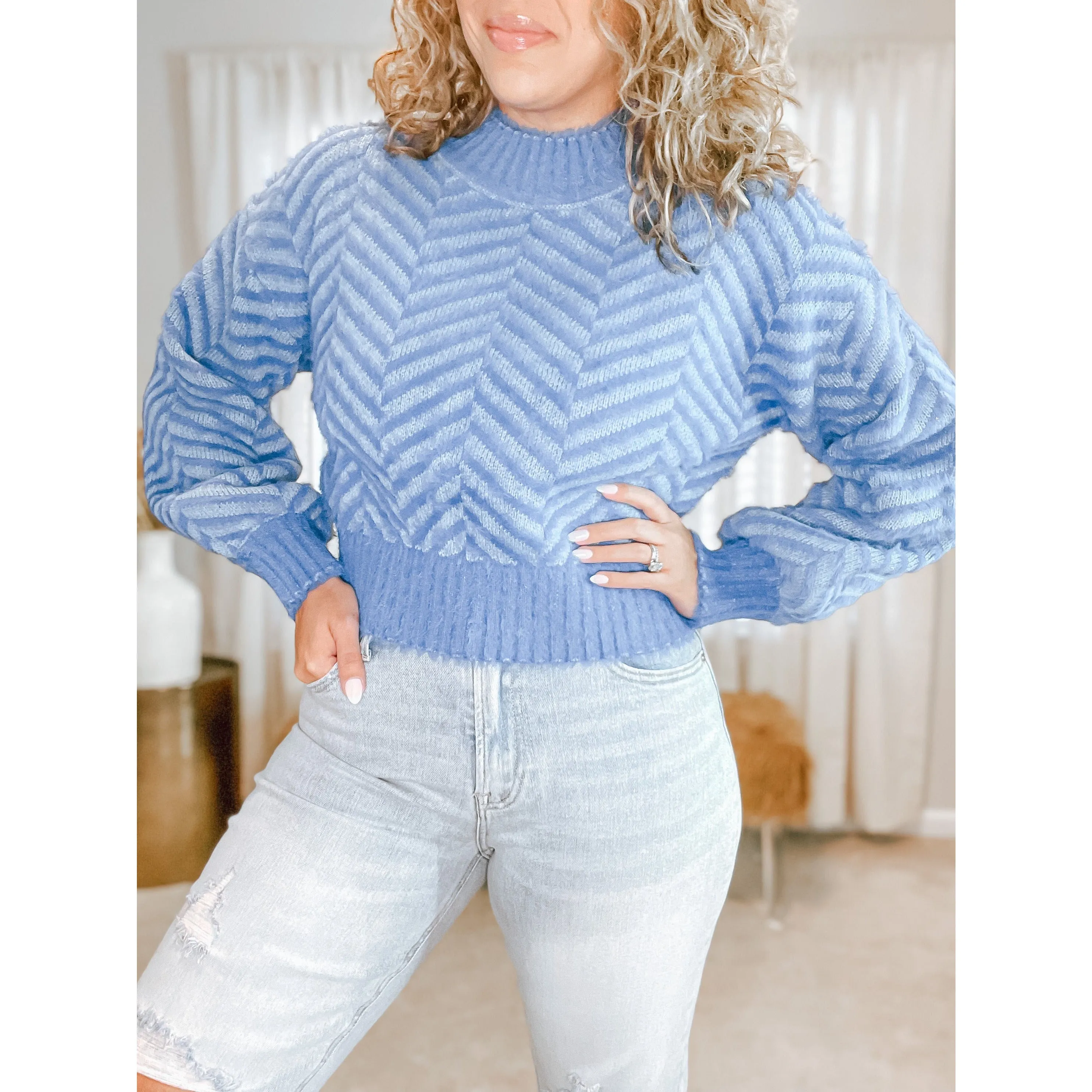 I've Got the Blues Sweater