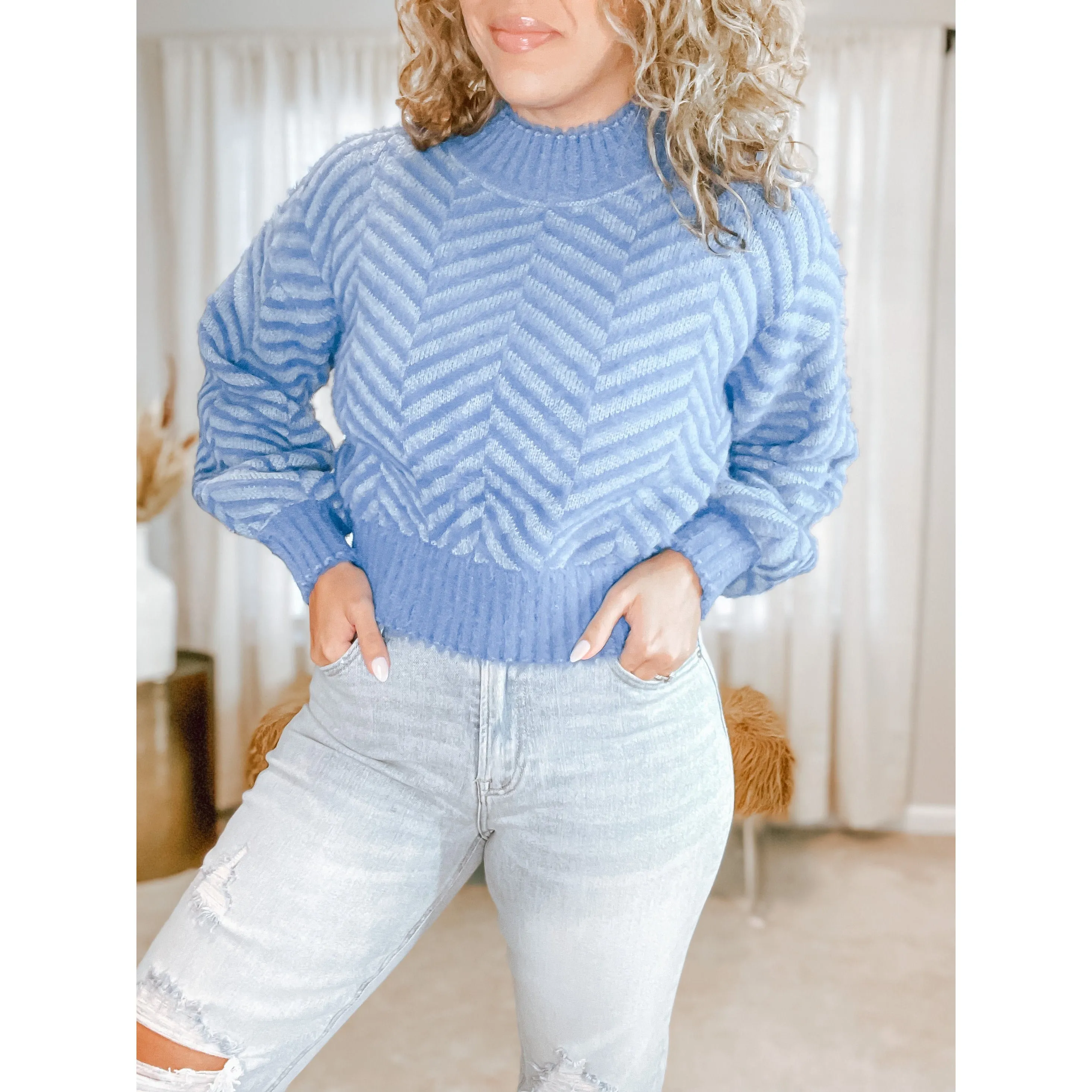 I've Got the Blues Sweater