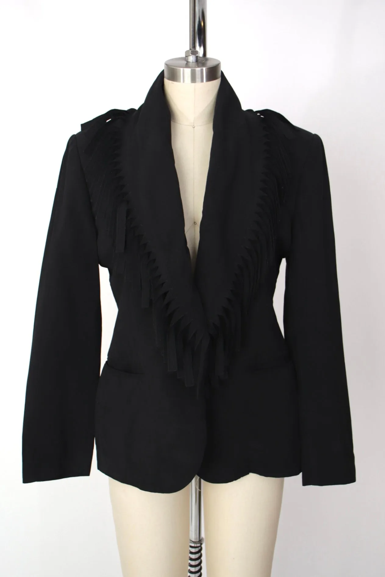 Jean Paul Gaultier Fringe Blazer