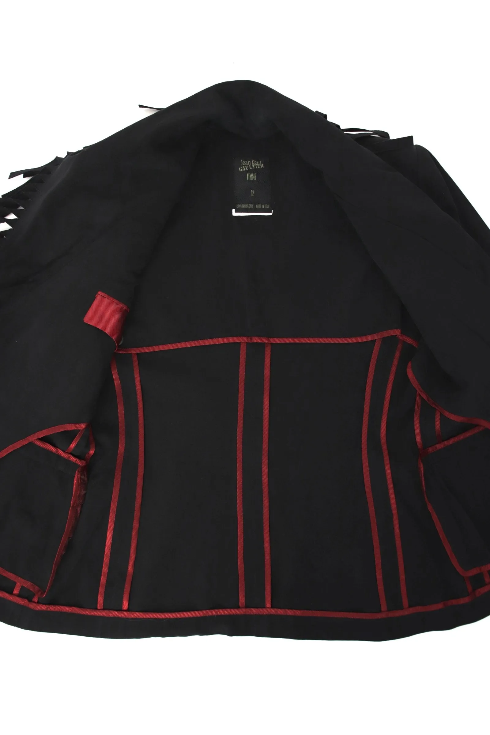 Jean Paul Gaultier Fringe Blazer