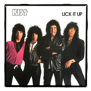 KISS Lick It Up Coaster Custom Ceramic Tile