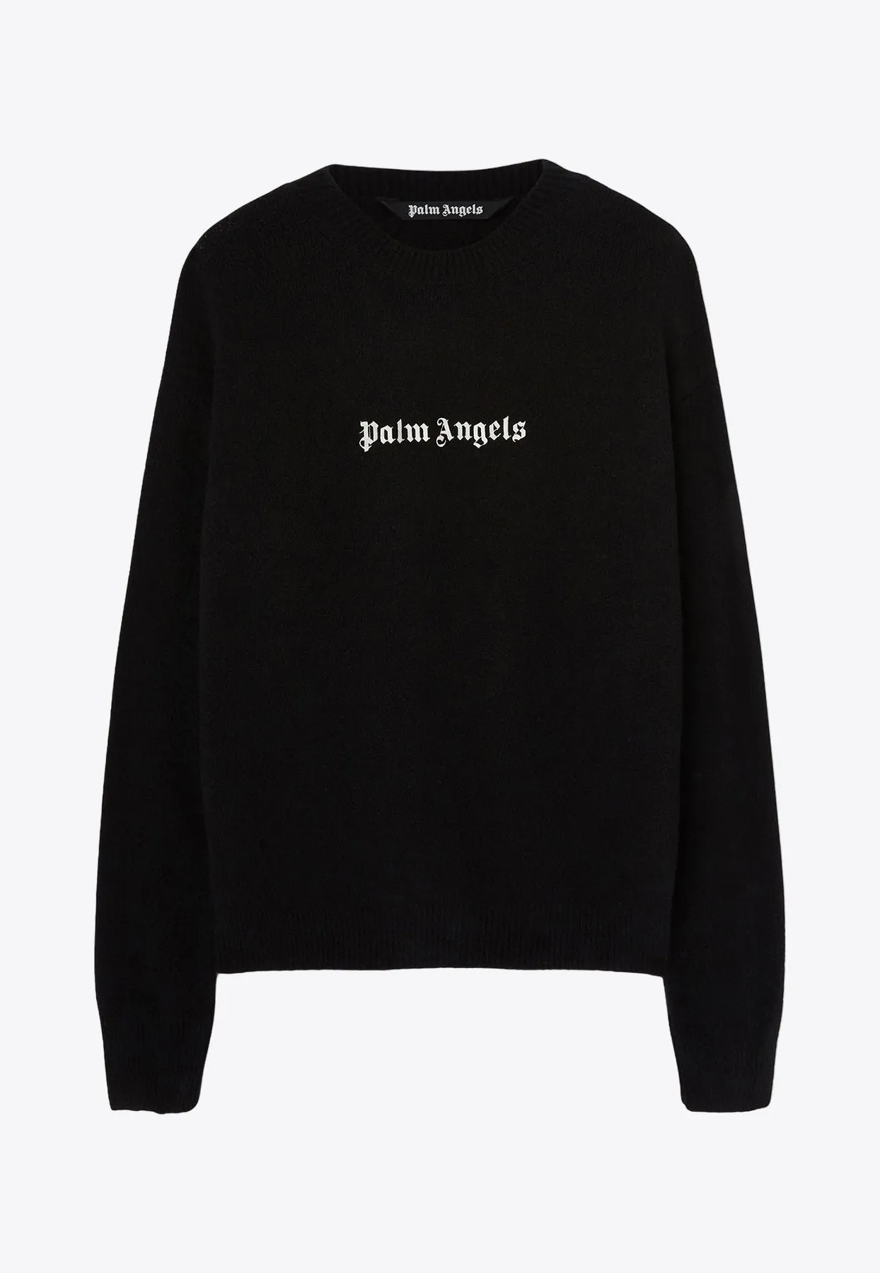 Logo-Embroidered Crewneck Sweater