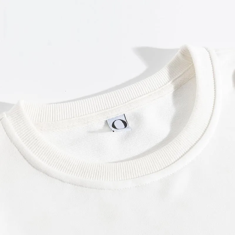 Lovely Christmas O-Neck White Sweater Z