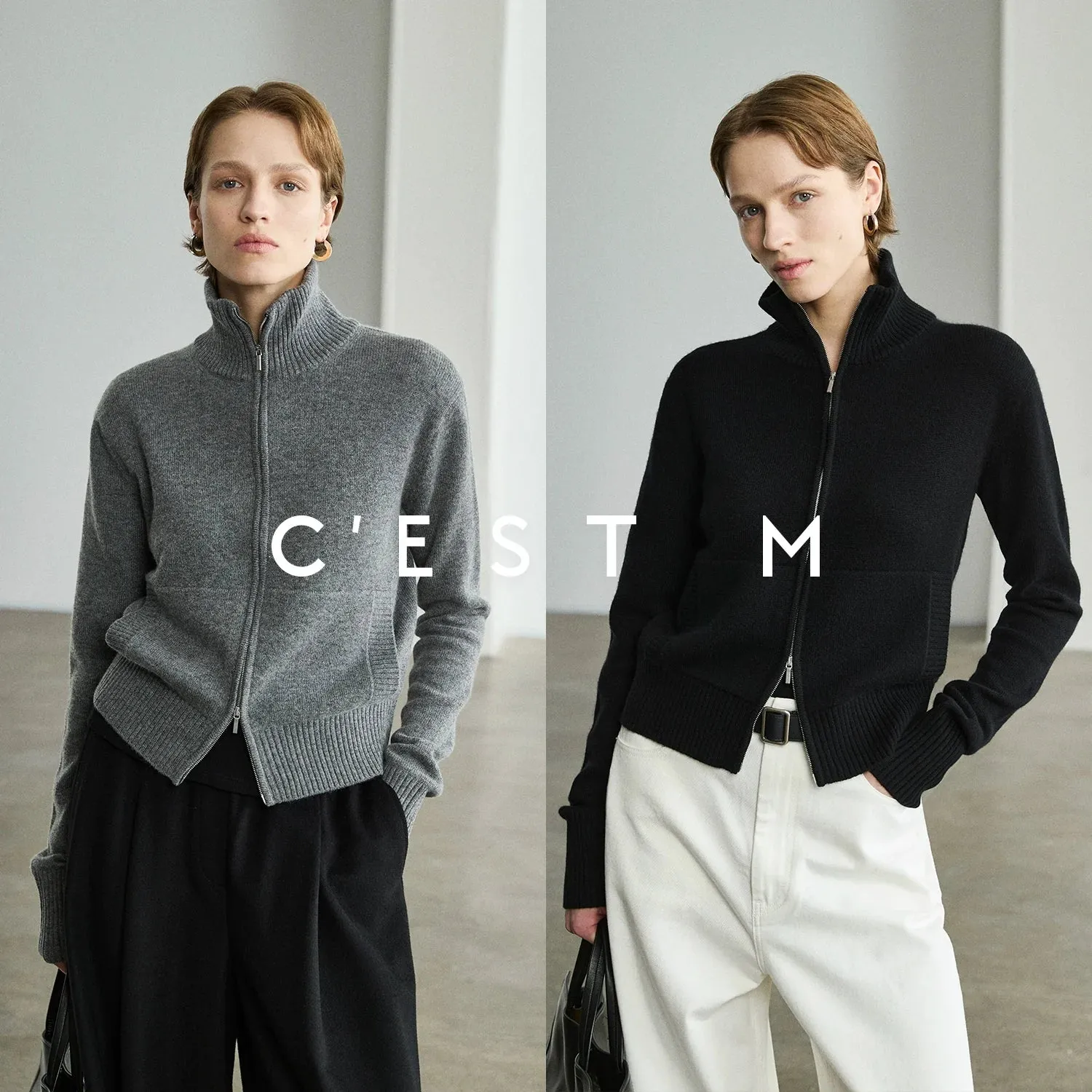Luxurious Cashmere Wool Cardigan