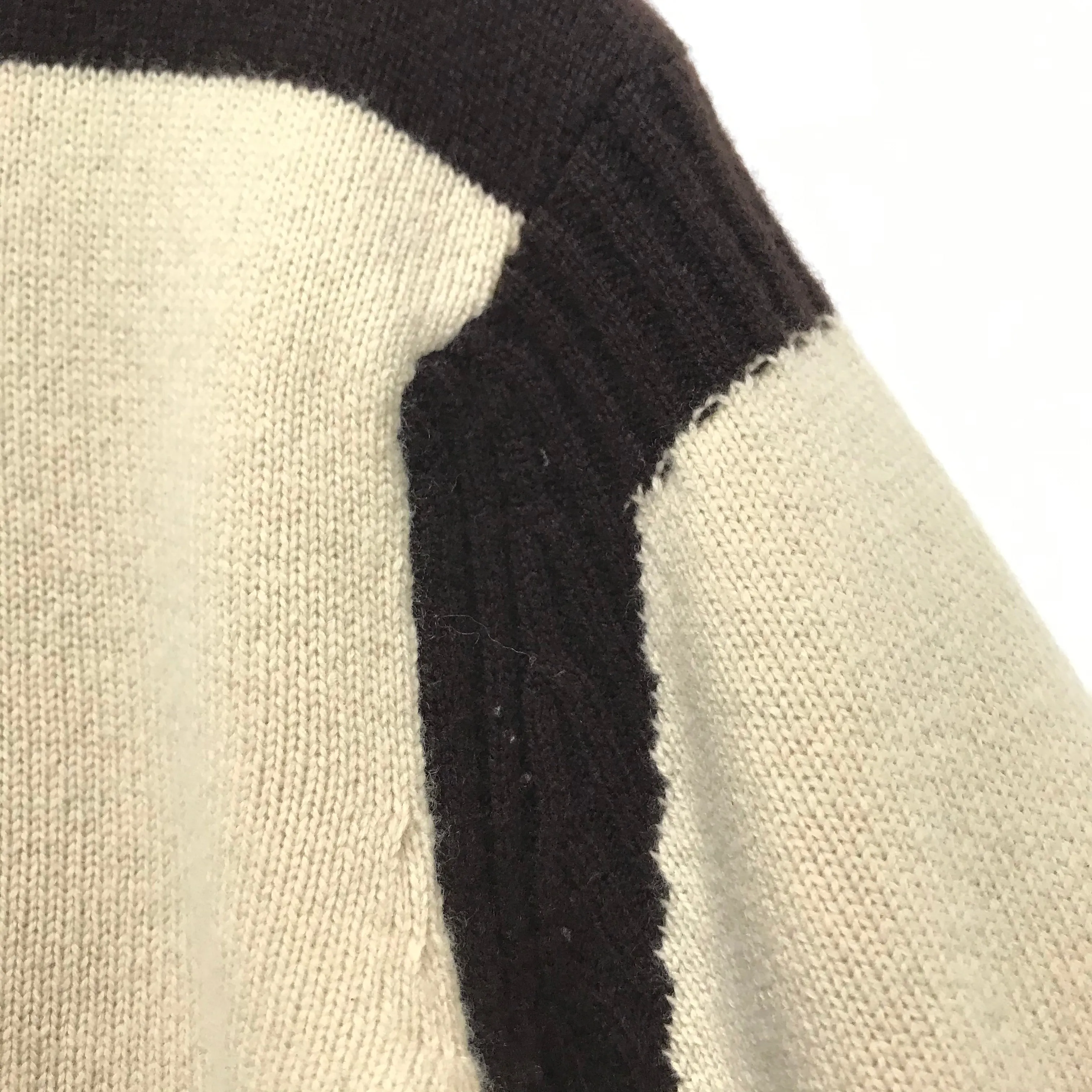 [M] Visvim 15AW Isles Knit Wool/Cashmere Sweater Beige