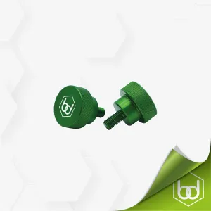 M8 Aluminium Thumbscrews x2