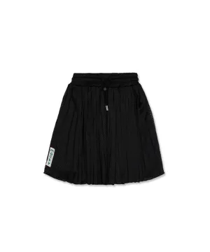 MACKY Golf: Hidden Pleats Skirt - Black