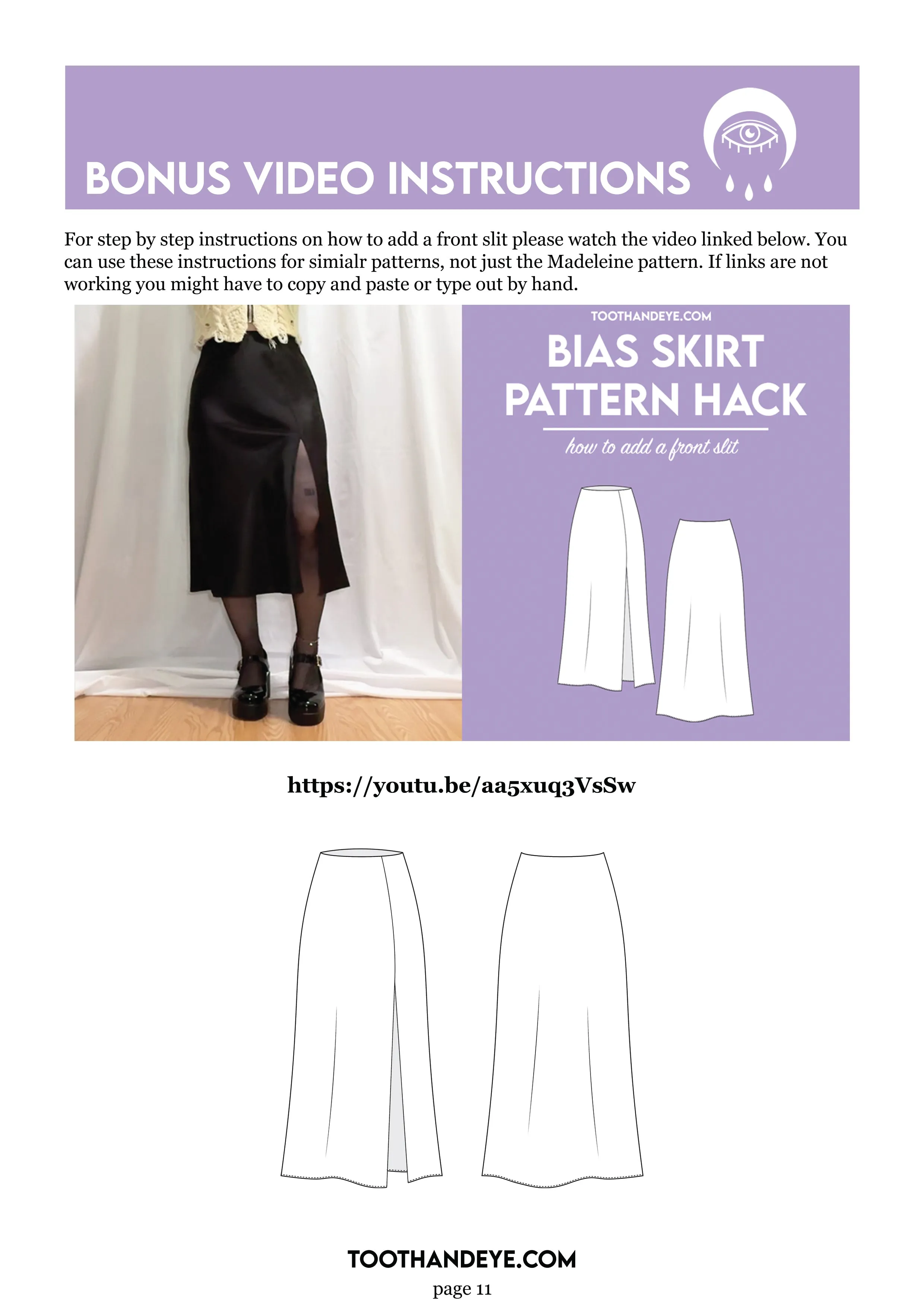 Madeleine Bias Skirt