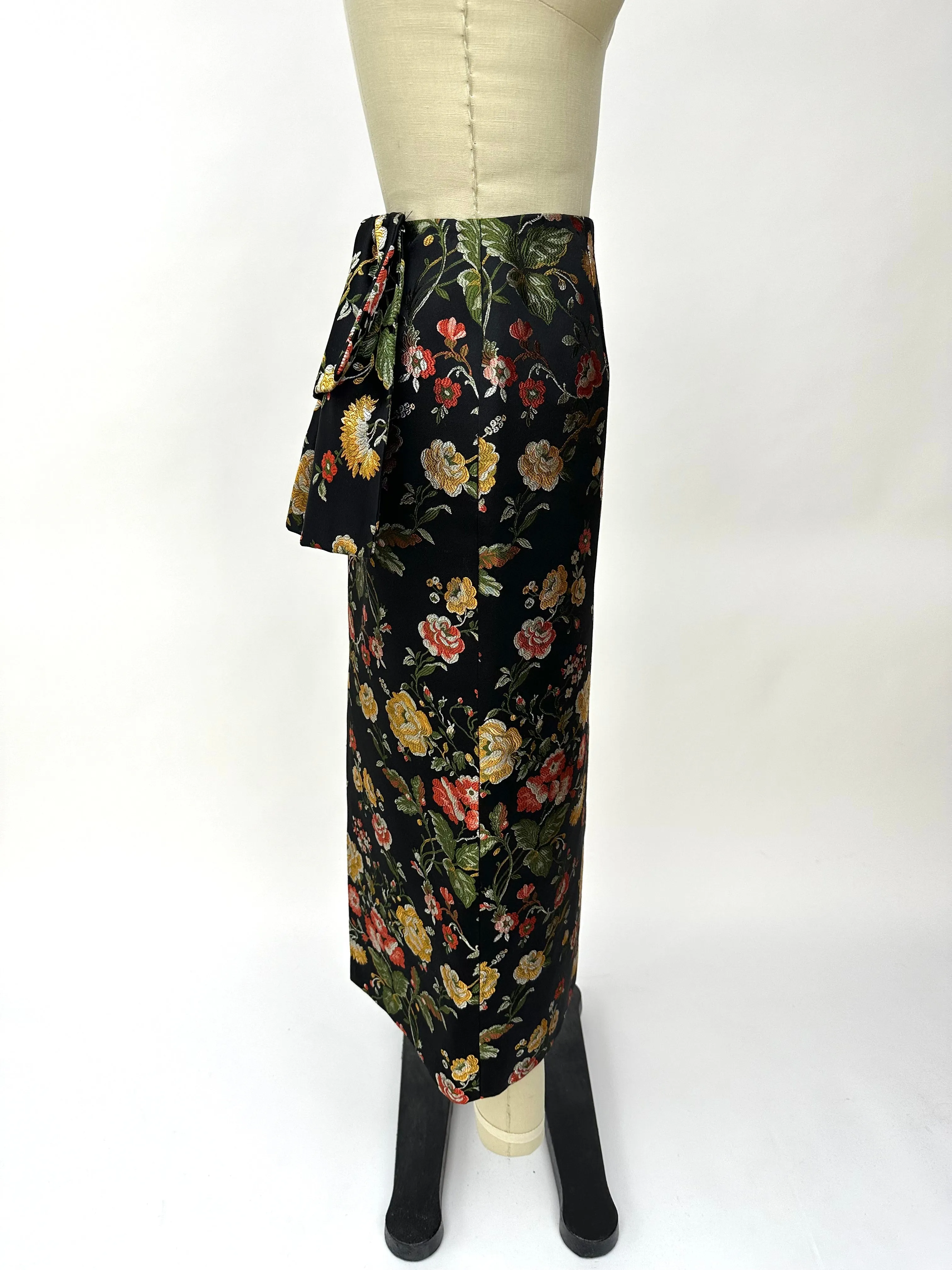 Markarian Brocade Bustle Skirt