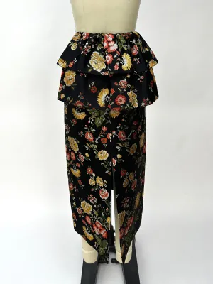 Markarian Brocade Bustle Skirt