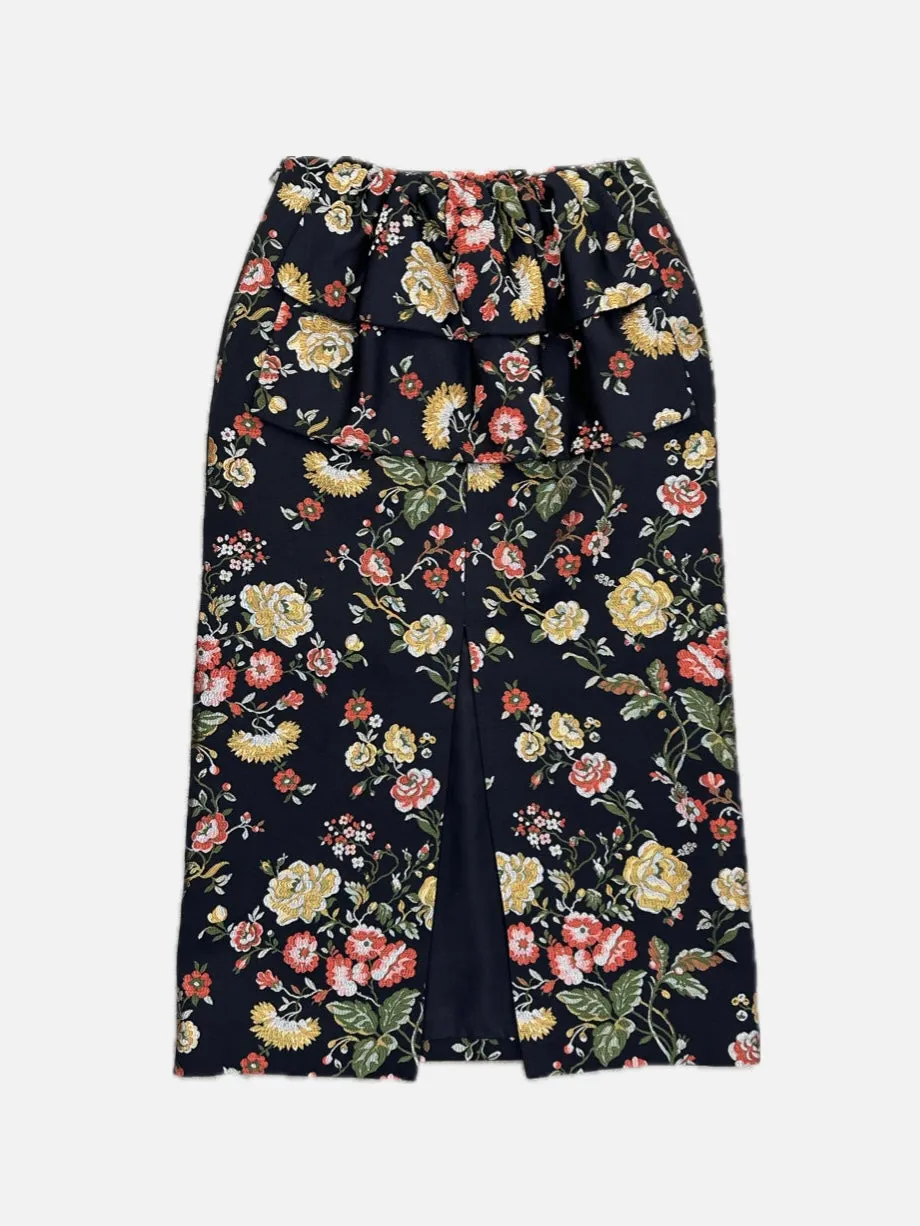 Markarian Brocade Bustle Skirt