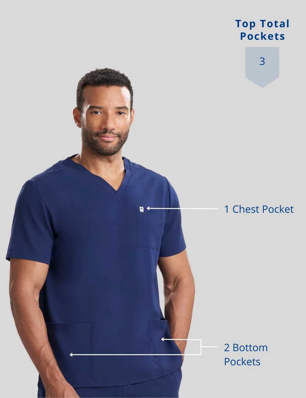 Mens Classic Scrub Top Limited Edition Colorways