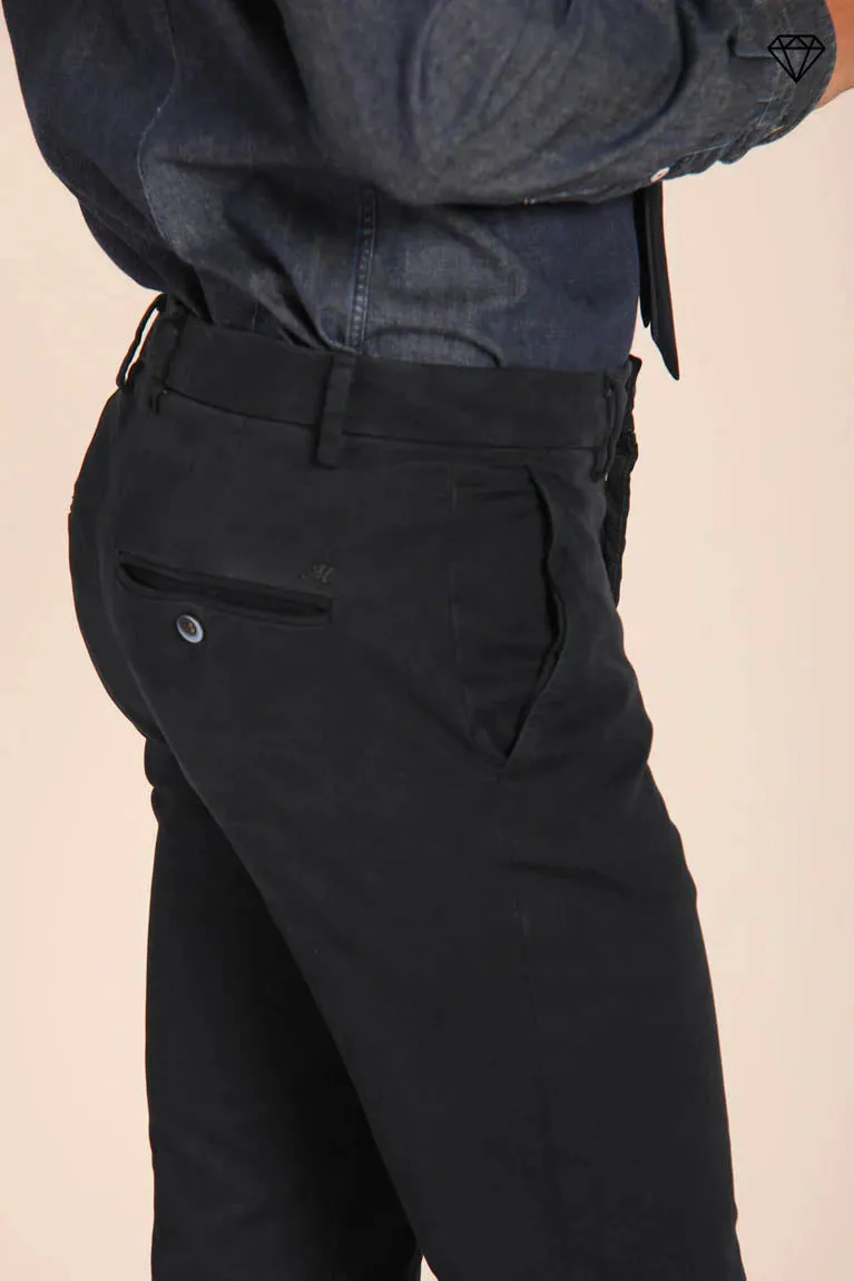 Milano men's chino pants in gabardine stretch extra slim fit  ①