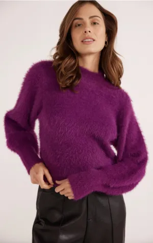 MINKPINK - Millie Fluffy Knit Sweater