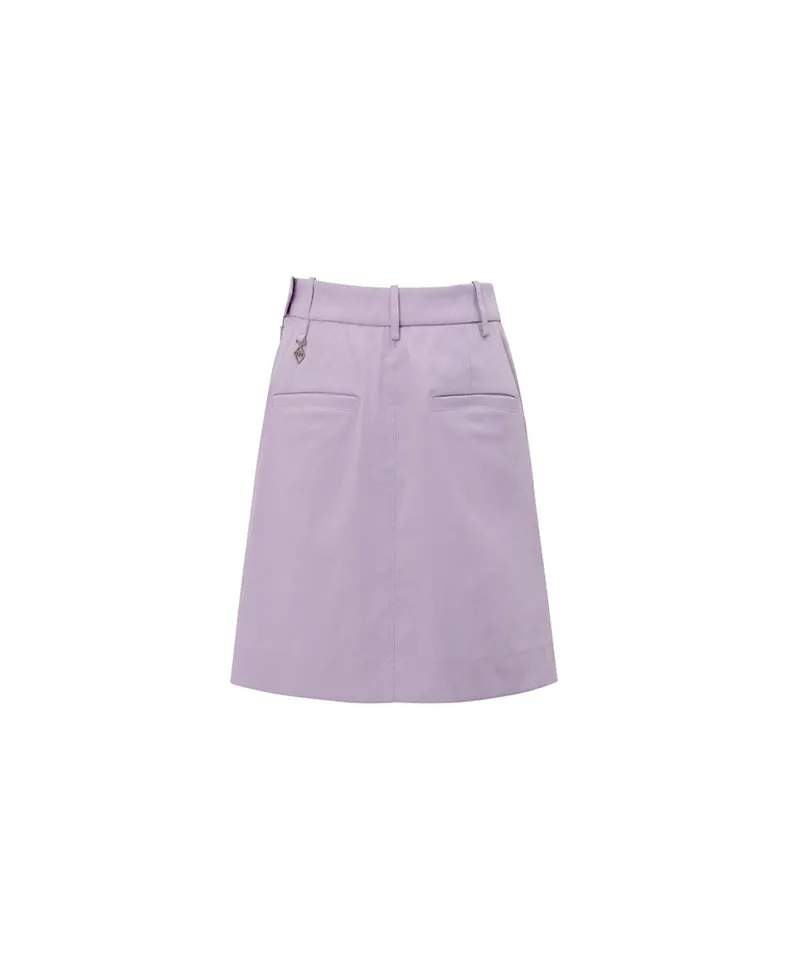Monday Flow Pleated Skirt (Short) - Lavender