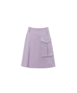 Monday Flow Pleated Skirt (Short) - Lavender