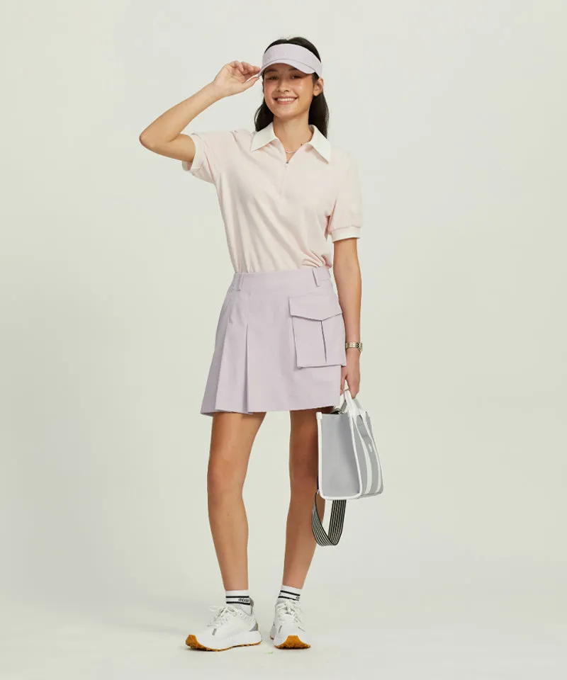 Monday Flow Pleated Skirt (Short) - Lavender