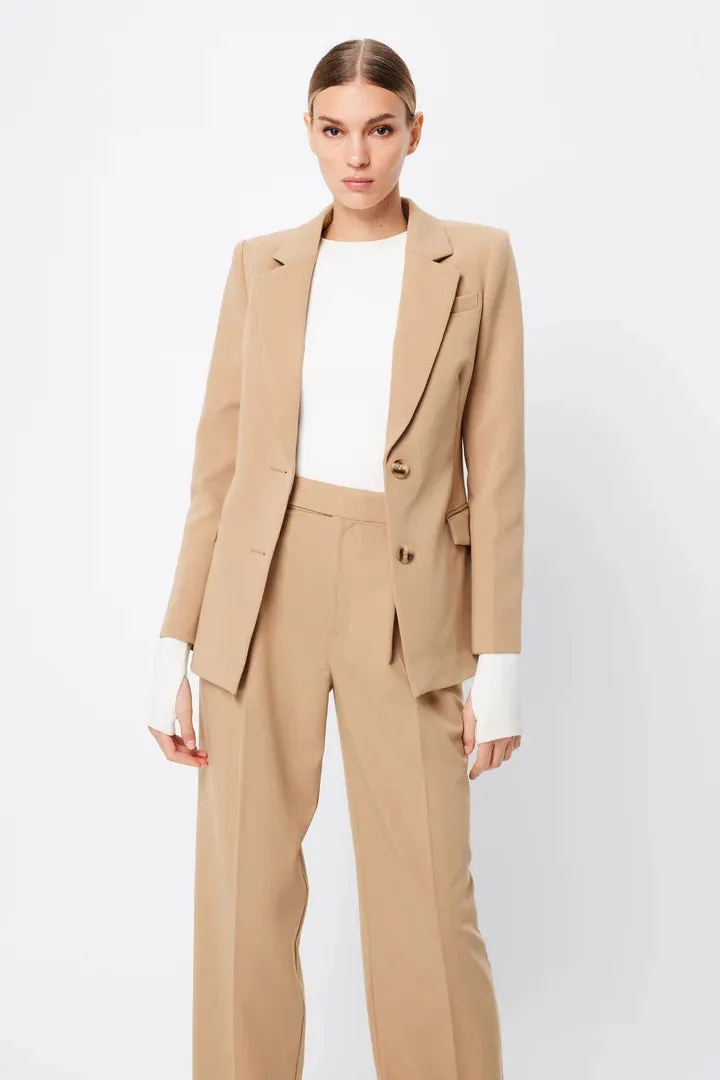 MOSSMAN - Gilded Blazer CAMEL
