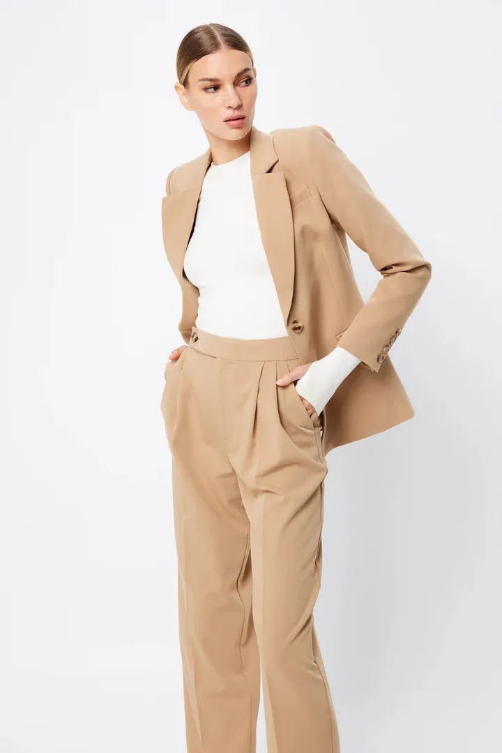 MOSSMAN - Gilded Blazer CAMEL