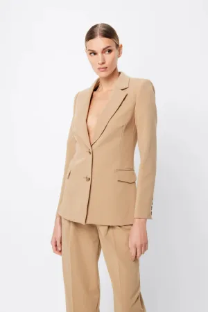 MOSSMAN - Gilded Blazer CAMEL