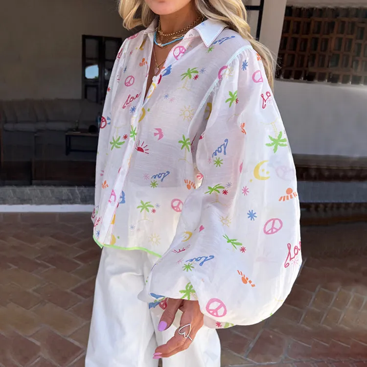 Multi Prairie Santa Monica Shirt