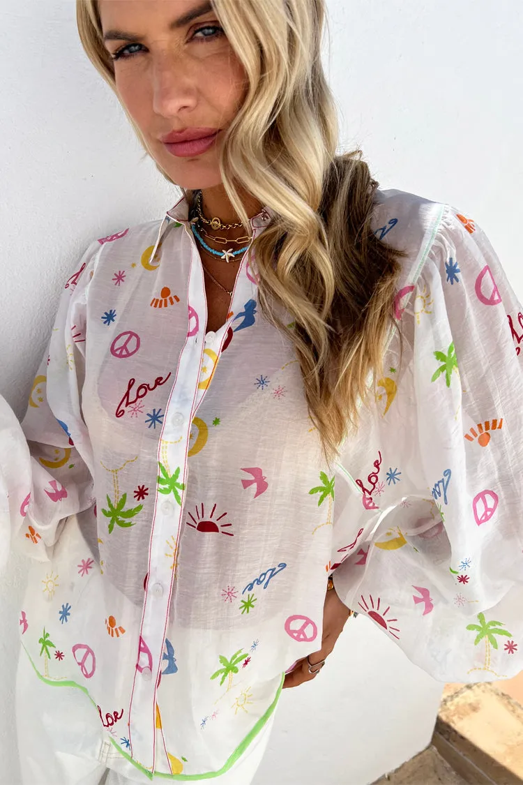 Multi Prairie Santa Monica Shirt