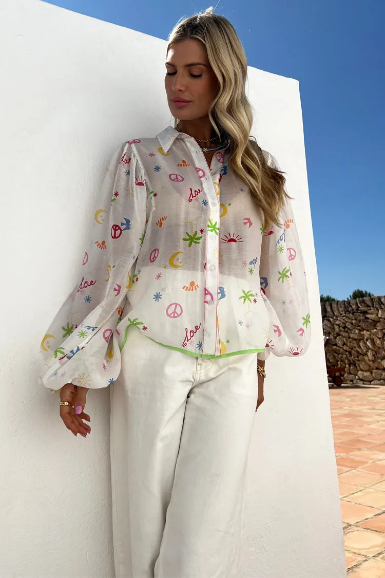 Multi Prairie Santa Monica Shirt