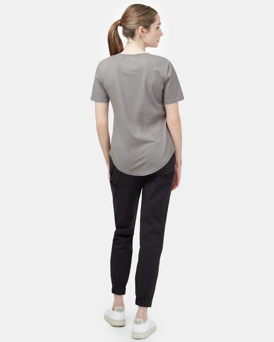 Natural Dye V-Neck T-Shirt