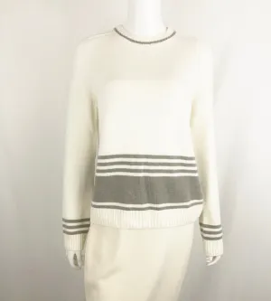 NEW Loro Piana Cashmere Crew Neck Sweater Size M