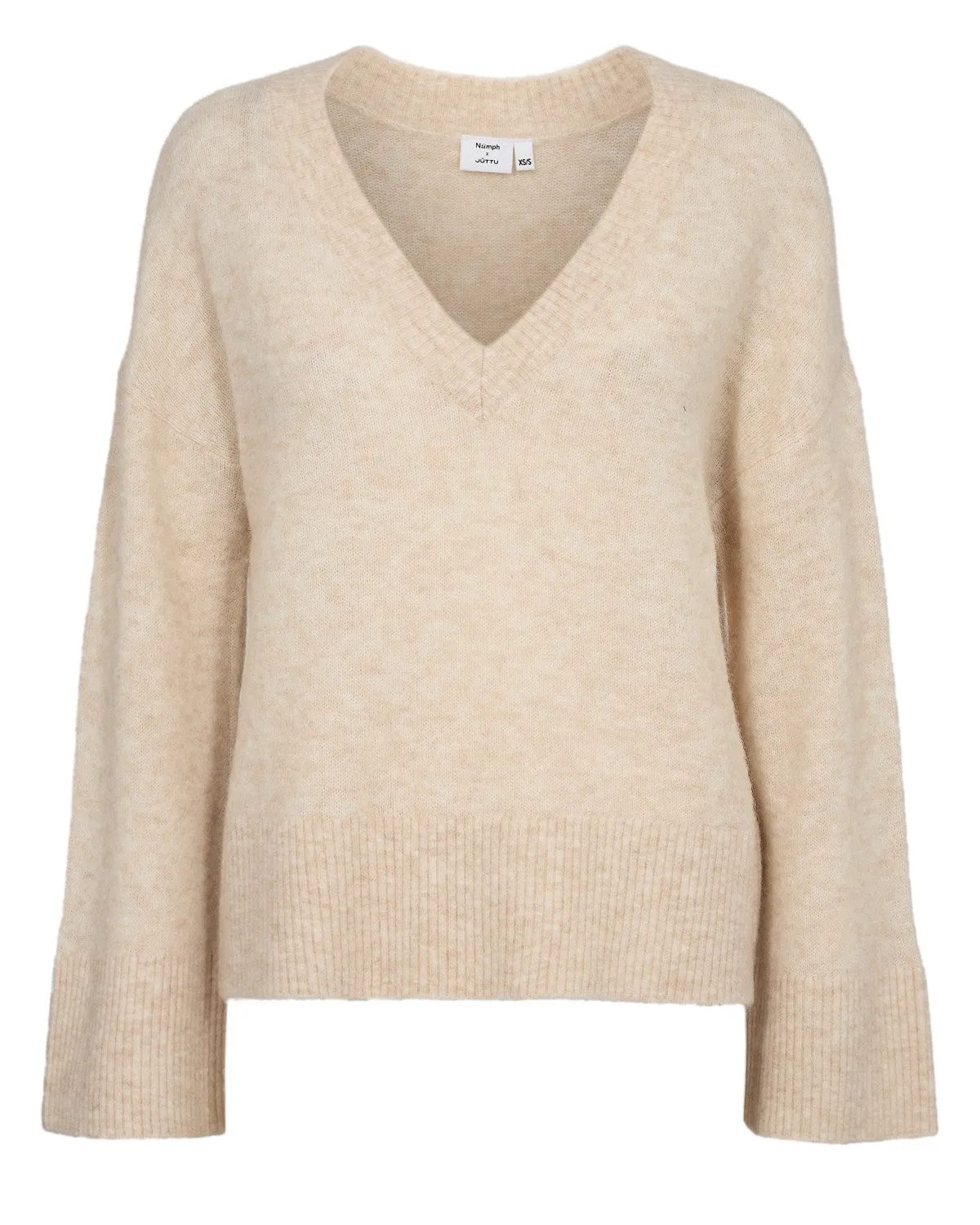 NURIETTU V-NECK PULLOVER - Sun Kiss
