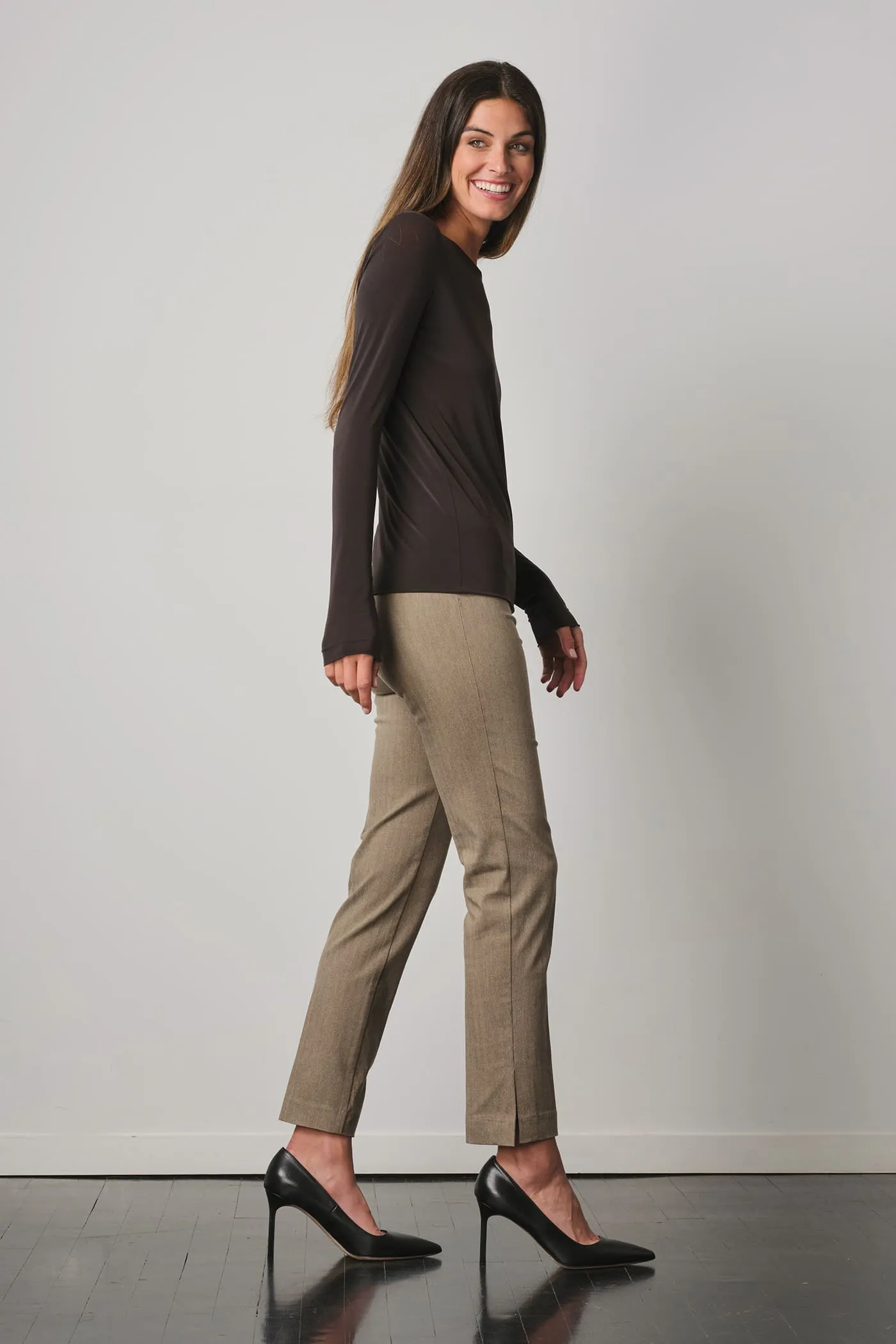 PEGGY Chevron Beige