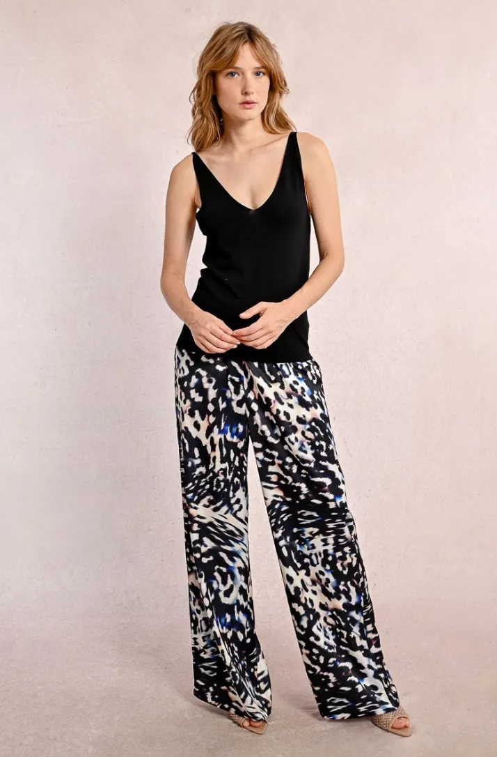Peony Tank -- Black
