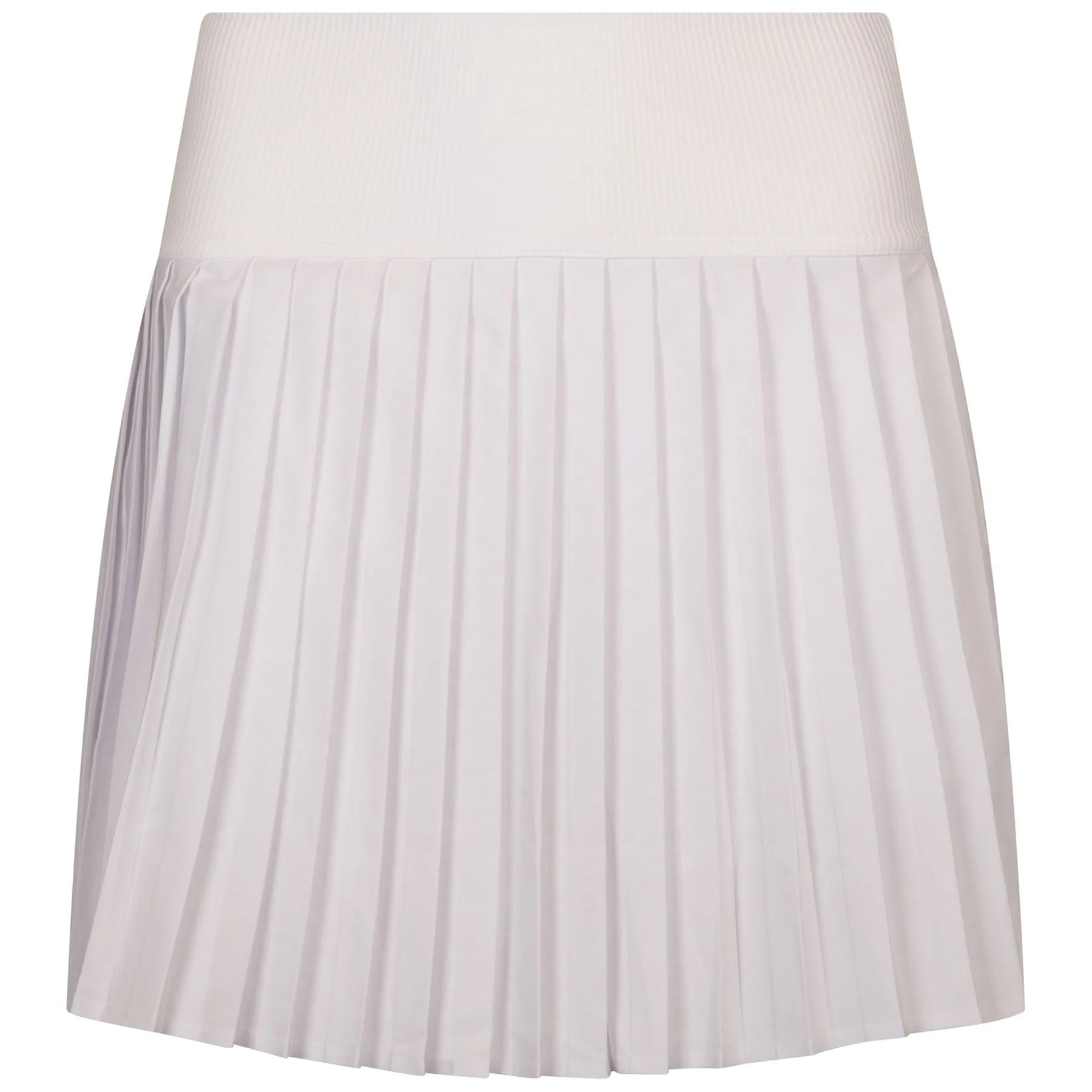 Pleated Performance Skirt White