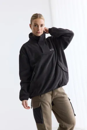 Polar Fleece Uni CAMPFIRE - almost black