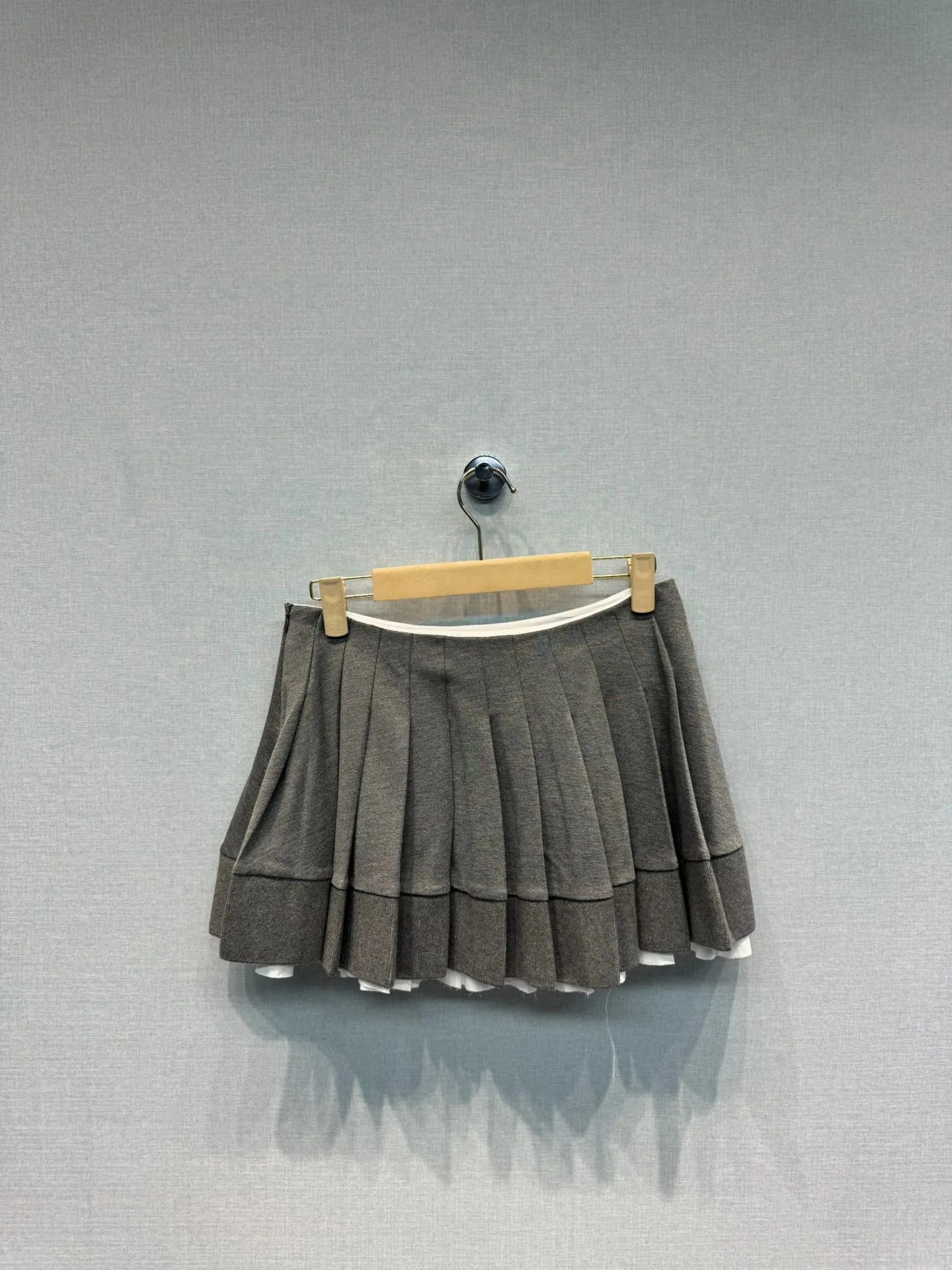 Preppy pleated skirt