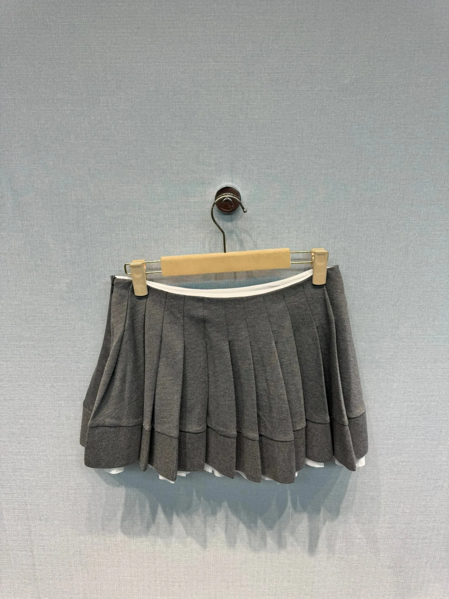 Preppy pleated skirt