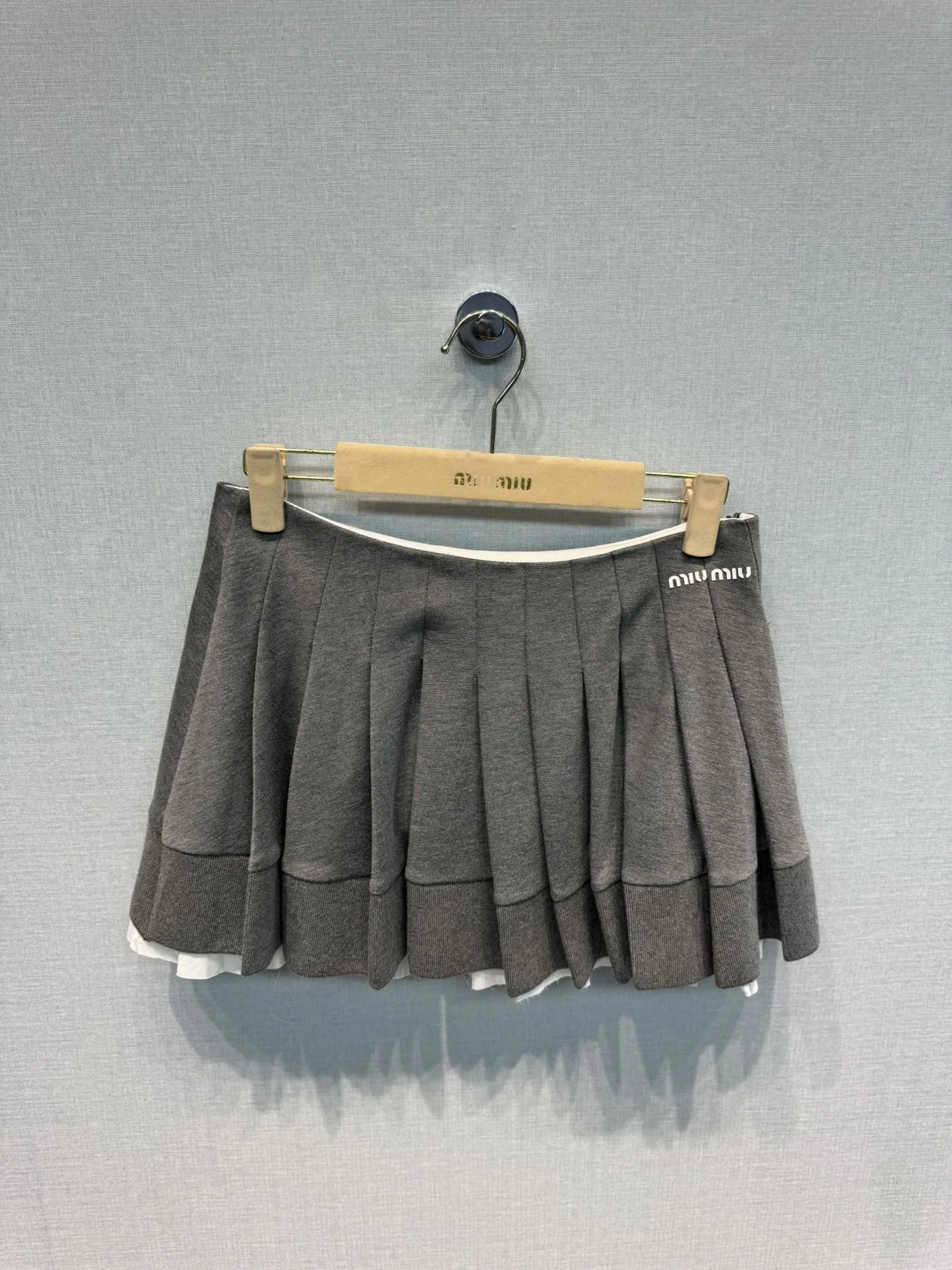 Preppy pleated skirt