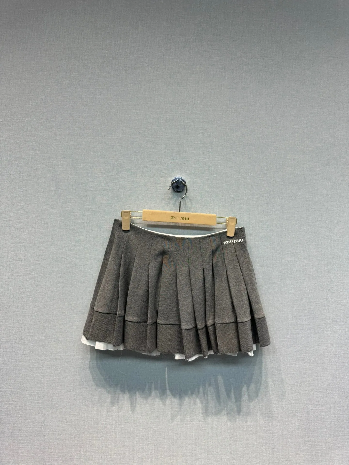 Preppy pleated skirt