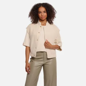 Rino & Pelle Teuntje Boxy Waistcoat | Birch