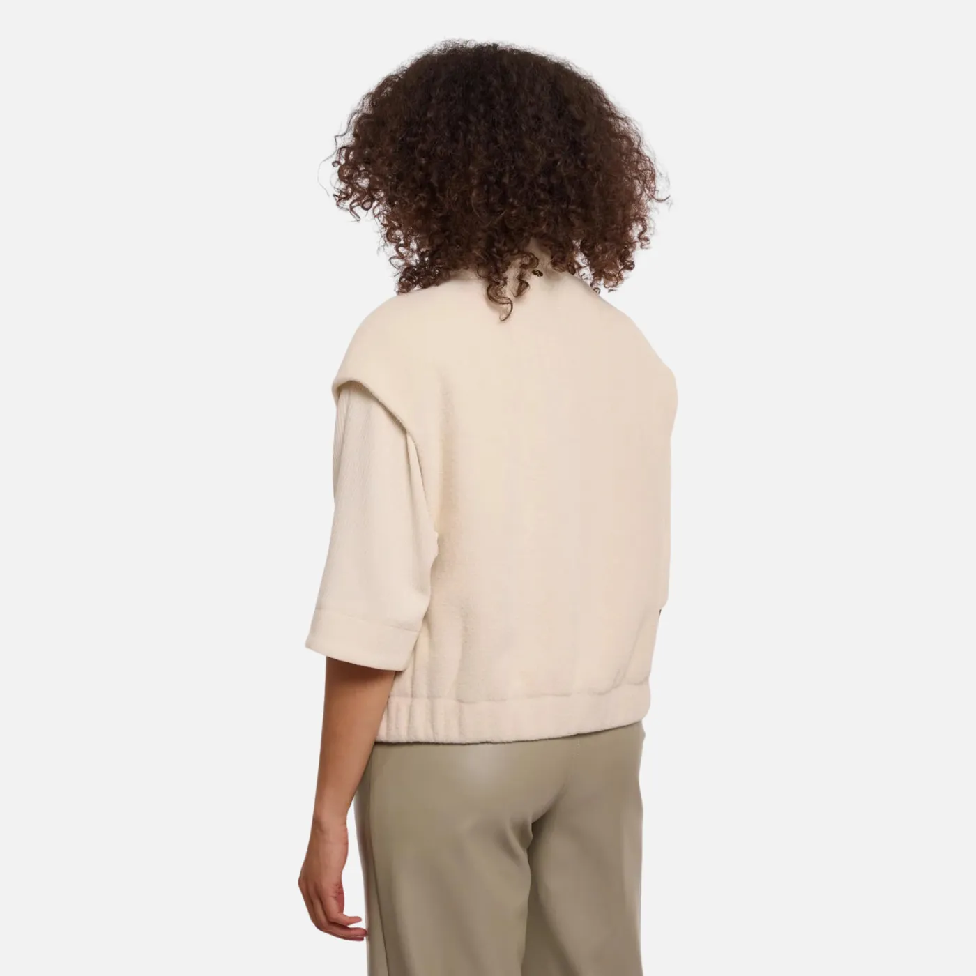 Rino & Pelle Teuntje Boxy Waistcoat | Birch