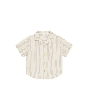 RYLEE   CRU- Summer Stripe Lapel Collar Shirt