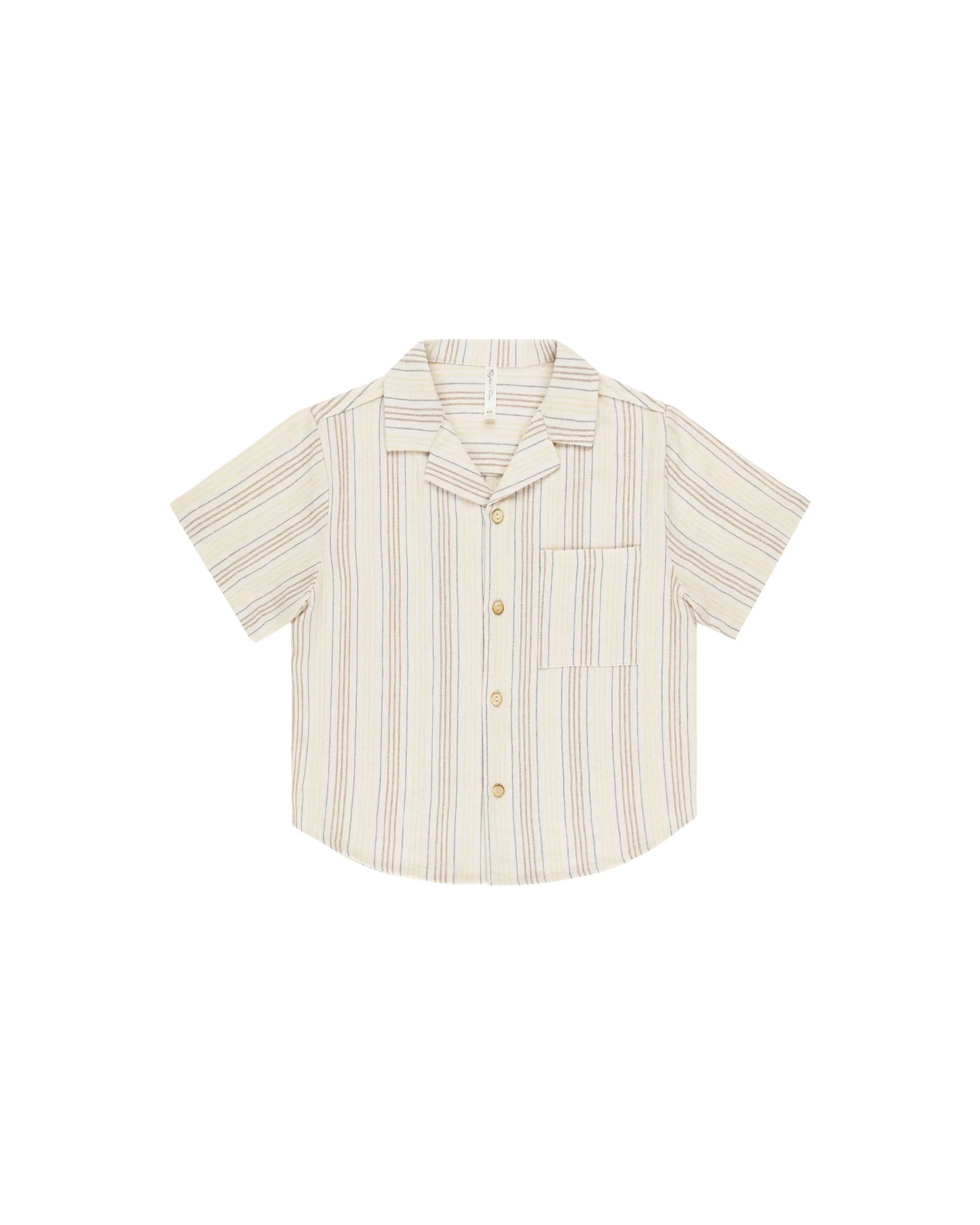 RYLEE   CRU- Summer Stripe Lapel Collar Shirt
