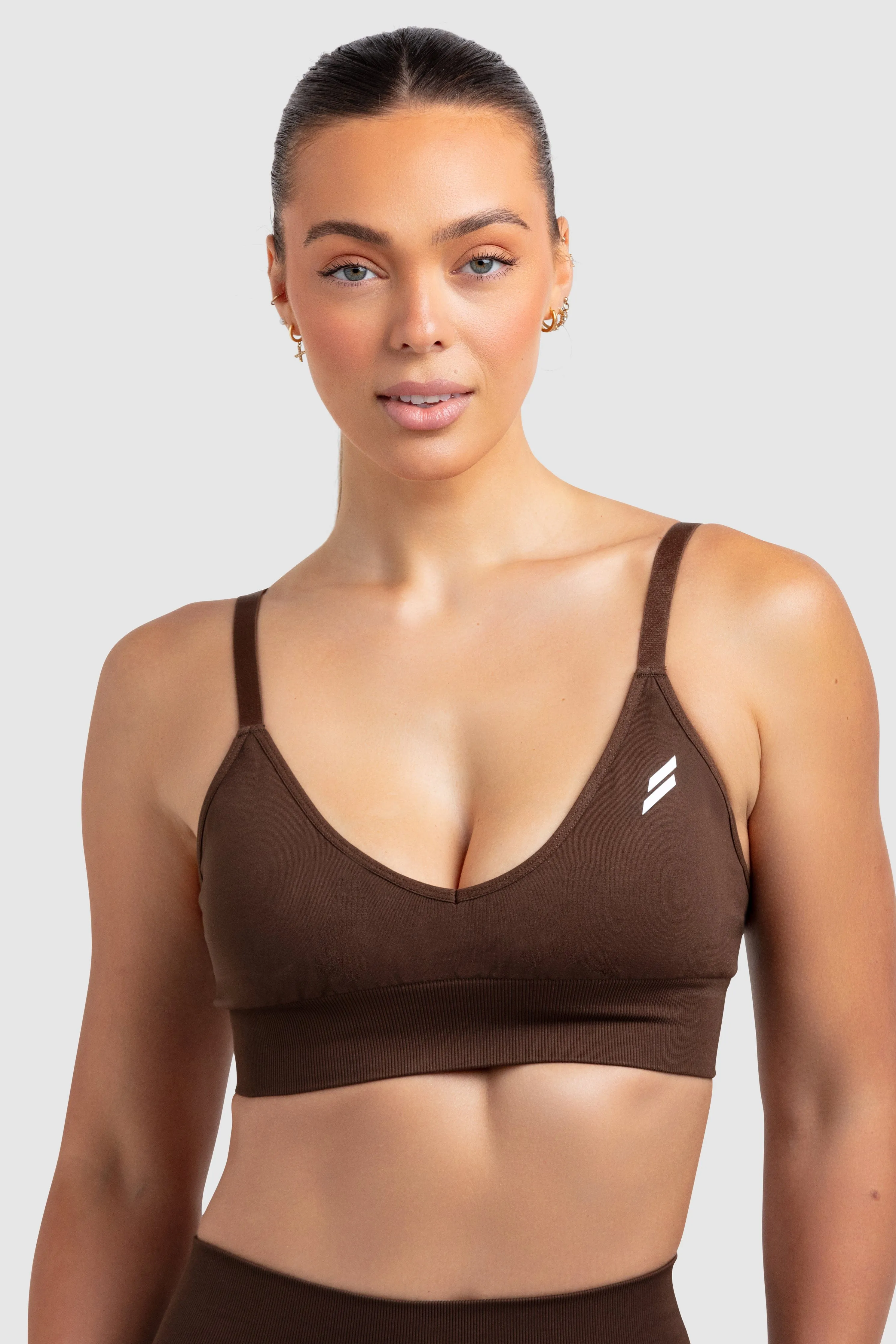Scrunch 2 Seamless Crop - Espresso