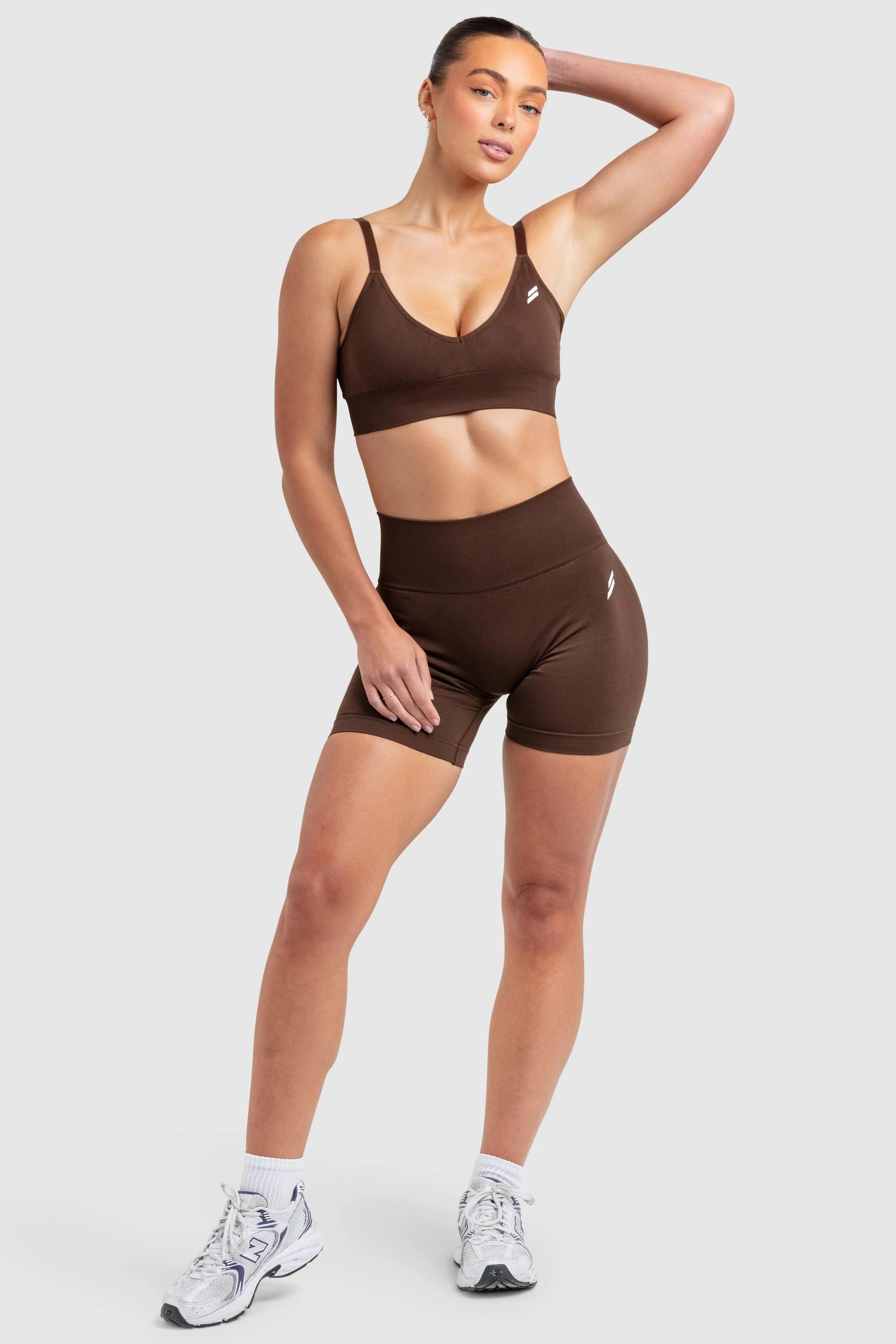 Scrunch 2 Seamless Crop - Espresso