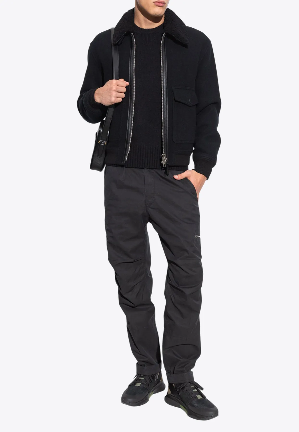 Seamless Cashmere Crewneck Sweater