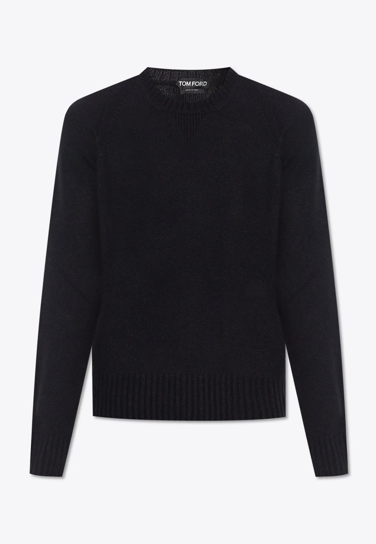 Seamless Cashmere Crewneck Sweater