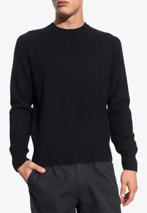 Seamless Cashmere Crewneck Sweater